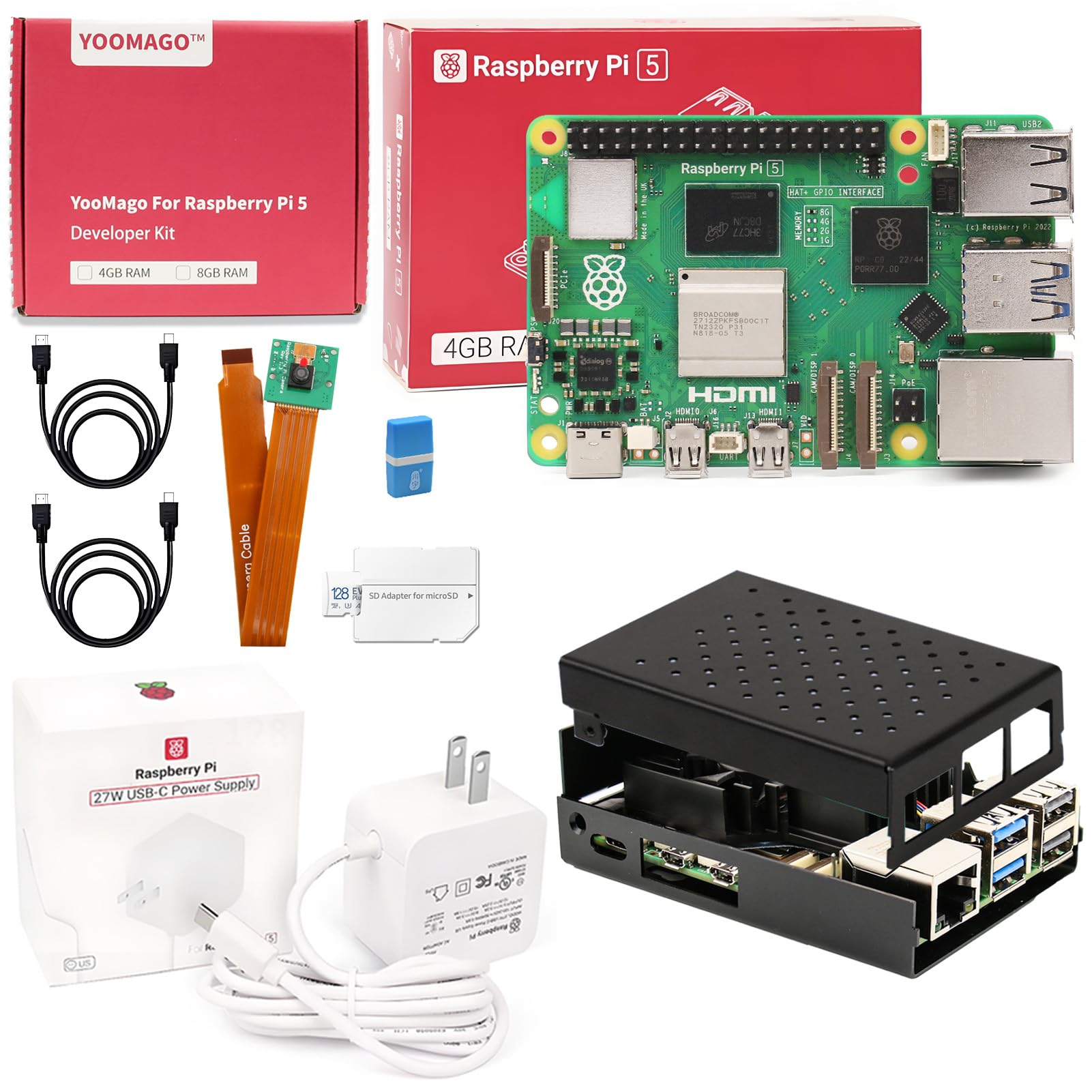 New Original Development Board - Raspberry Pi 4 8Gb Ram Kit ulasan dan harga
