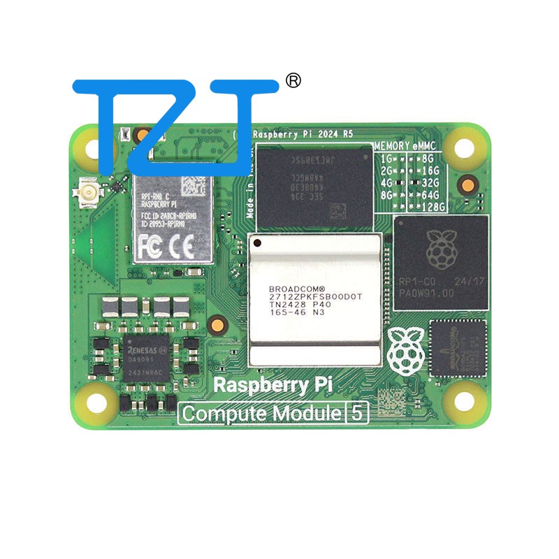 TZT Compute Module 5 Bluetooth - Raspberry Pi 5 8Gb Board ulasan dan harga
