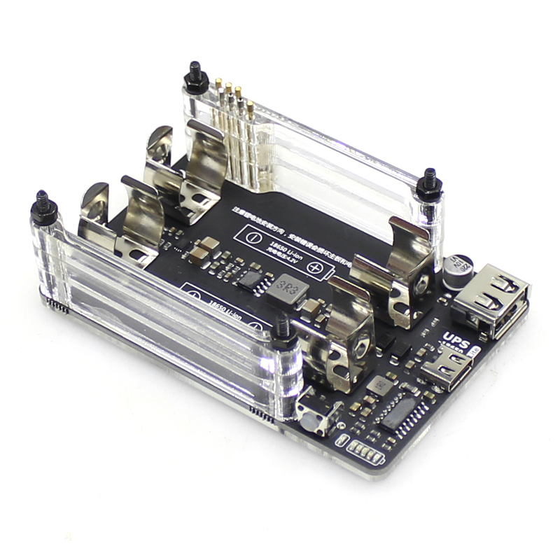 Raspberry Pi 4B 3B+ 3B 5V 3A U - Raspberry Pi Uninterrupted Power Supply Ups 18650 ulasan dan harga
