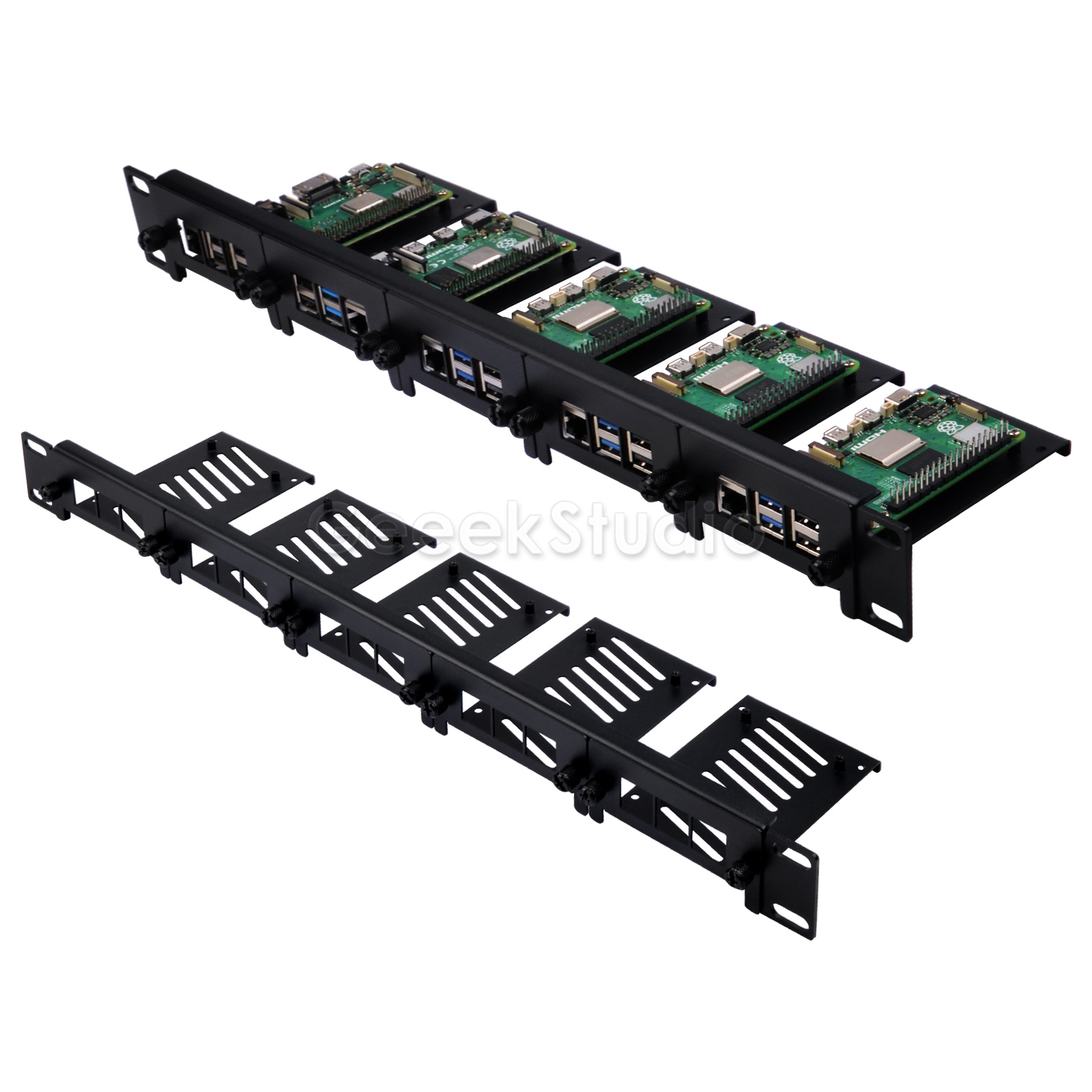 1U Rack Mount for Raspberry Pi - Raspberry Pi Rackmount 1U 19 Inch ulasan dan harga