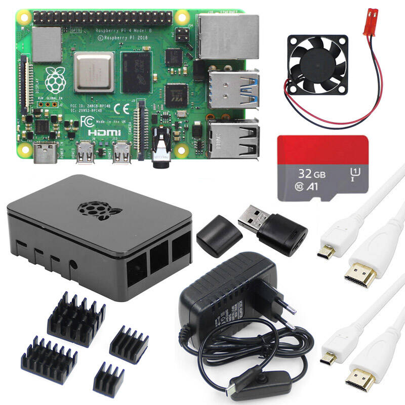 Raspberry Pi 4B 8GB Basic Kit  - Raspberry Pi 4 8Gb Ram Kit ulasan dan harga